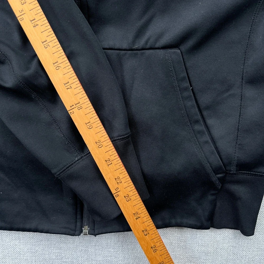 Nike Michigan State Performance Hoodie Mens S Black Full Zip Therma Fit Spartans